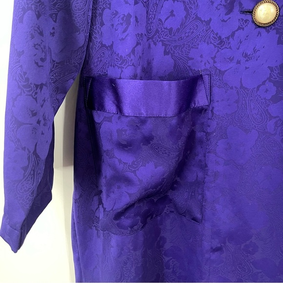 Vintage VS S Gold Label Purple Robe Victoria’s Secret small - Picture 5 of 11